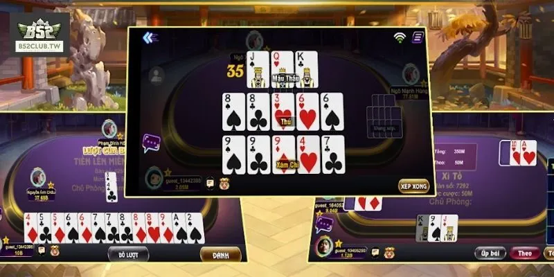 Trải nghiệm game bài trí tuệ trực tuyến