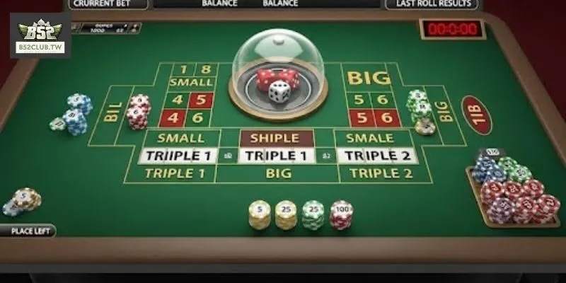 Bàn chơi sicbo trực tuyến giao diện rõ ràng