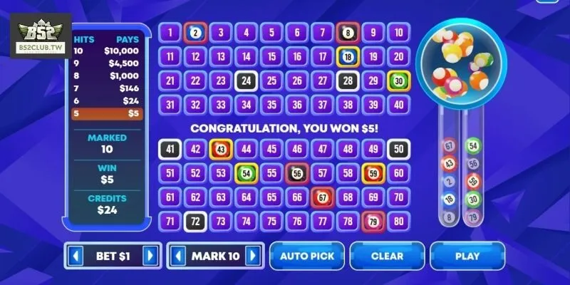 Trải nghiệm với cơ cấu thưởng hấp dẫn