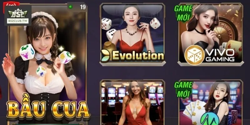 Ưu điểm thu hút của danh mục casino tại B52